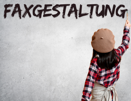 Fax-Gestaltung