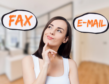 Fax versus E-Mail - Vor- und Nachteile
