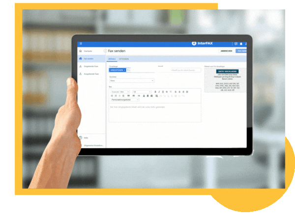 Faxe ohne Faxgerät versenden mit der der GTC GmbH